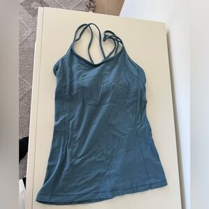 Lululemon Women's Blue Strappy Top